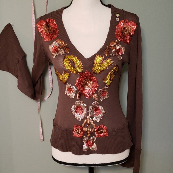Joystick Sweaters - Boho wearable art sweater